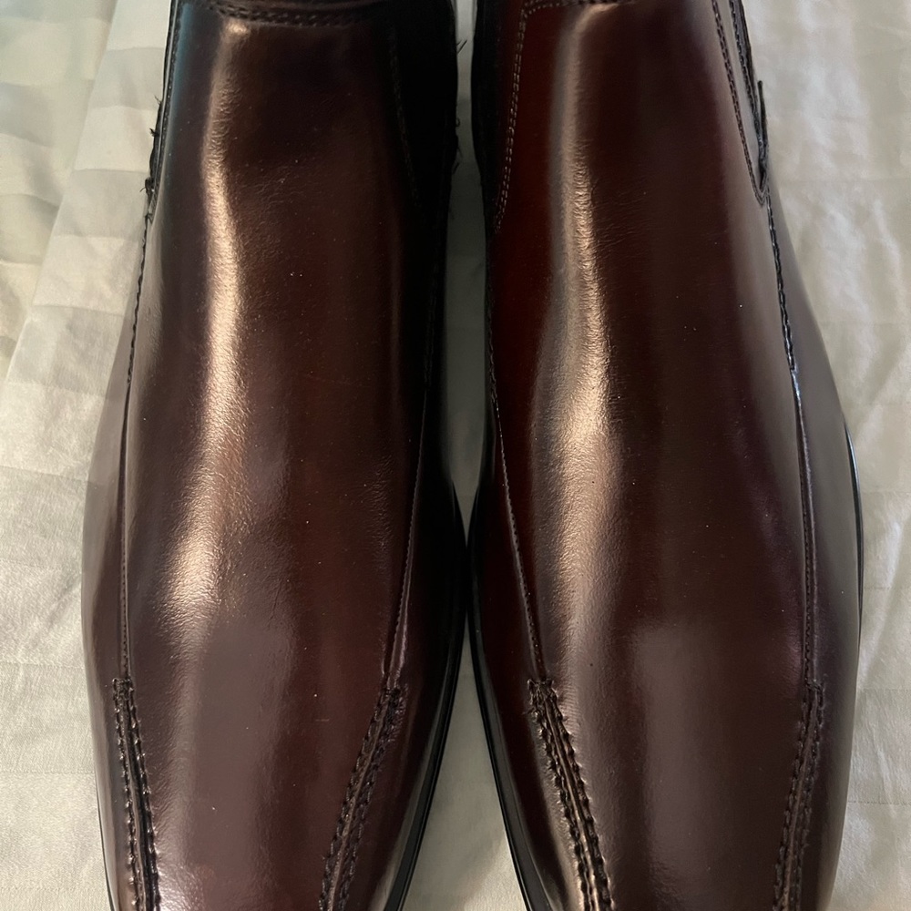 BRAND NEW BROWN STACEY ADAMS DRESS OR CASUAL BOOTS. - Picture 6 of 16
